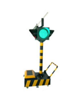 拉孜太阳能移动信号灯