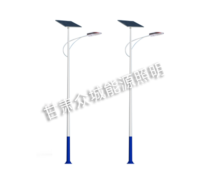 拉孜复兴号太阳能led路灯